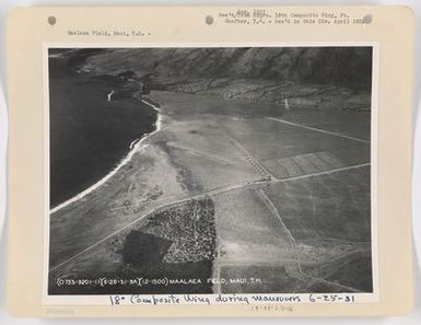 Landing Fields - Hawaii - Maui Island