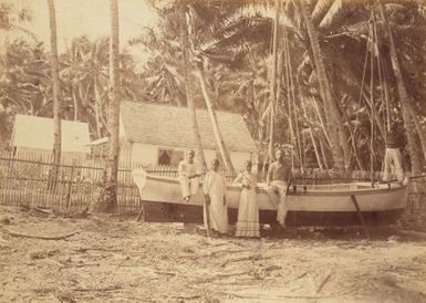 Trader's House Majuro. From the album: Views in the Pacific Islands