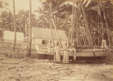 Trader's House Majuro. From the album: Views in the Pacific Islands