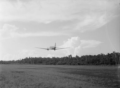 [Plane taking off]