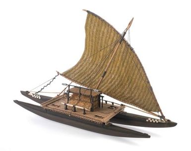 Model drua (sailing canoe)