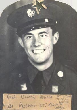 Corporal Oliver Hobart, 106th Infantry, US Army, Hawaii, Tarawa Hero
