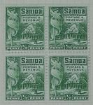 Stamps: Samoan Half Penny