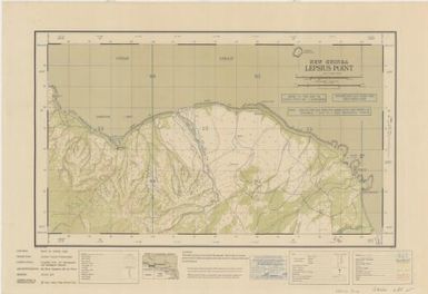 New Guinea 1:25,000 series (Lepsius Point)