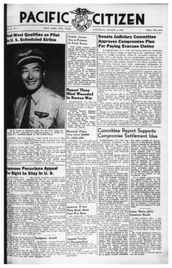 The Pacific Citizen, Vol. 33 No. 4 (August 4, 1951)