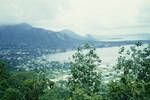 View of Rabaul, Matupi [Tavurvur] volcano in distance