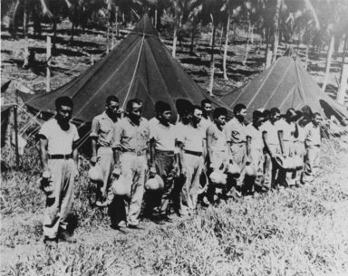 Prisoners of war at Guadalcanal