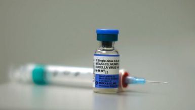 Mass vaccination in Samoa, where 60 people have died from measles