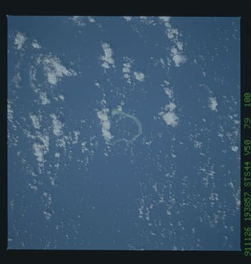 S44-79-100 - STS-044 - Earth observations taken during the STS-44 mission