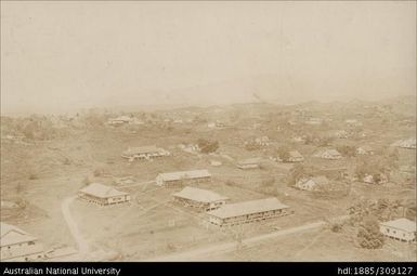 Lautoka from Mill chimney, after hurricane