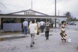 Northern Mariana Islands, people at Saipan airport