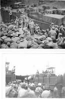 Ninth General Hospital. World War II. Hollandria, New Guinea. Departing.