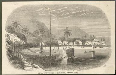 Apia, Navigator Islands, South Sea