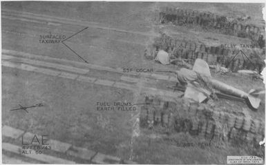 [Aerial photographs relating to the Japanese occupation of Lae, Papua New Guinea, 1943] (75)