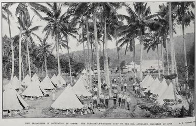 New Zealanders in occupation of Samoa