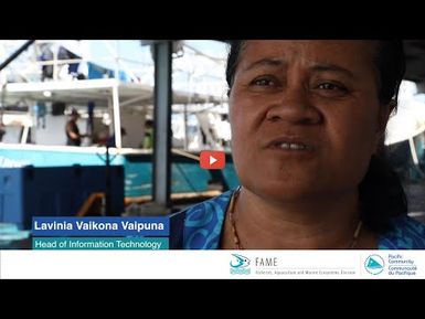 Pacific Tuna Fisheries : Electronic reporting in Tonga