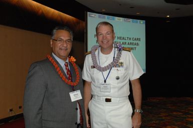 [Assignment: 48-DPA-09-29-08_SOI_K_Isl_Conf_AM] Insular Areas Health Summit [("The Future of Health Care in the Insular Areas: A Leaders Summit") at the Marriott Hotel in] Honolulu, Hawaii, where Interior Secretary Dirk Kempthorne [joined senior federal health officials and leaders of the U.S. territories and freely associated states to discuss strategies and initiatives for advancing health care in those communinties [48-DPA-09-29-08_SOI_K_Isl_Conf_AM_DOI_0394.JPG]