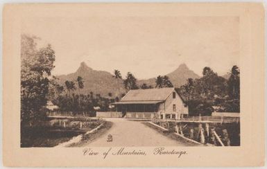 View of Mountains, Rarotonga