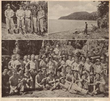 New Zealand soldiers occupy Mono Island, in the Treasury Group: successful Solomons landing