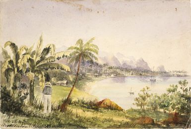 Gold, Charles Emilius, 1809-1871 :Yur-on-R-B. Aneitum New Hebrides. [1851?]