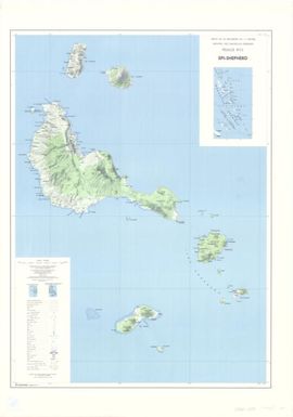 Carte de la Mélanésie au 1100.000 Archipel des Nouvelles Hebrides: Epi-shepherd (11)