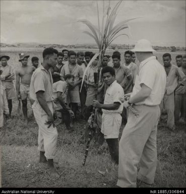 Officers instructing Farmers