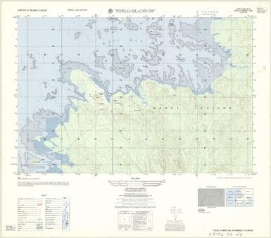 Admiralty Islands 1:25,000 (3550-IV-SW)