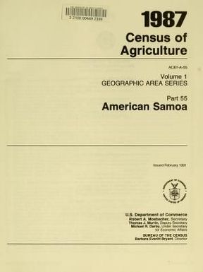 1987 census of agriculture