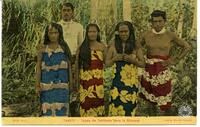 Tahiti - Types de Tahitiens dans la Brousse