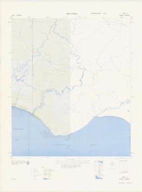New Guinea, Border (special) 1:100,000 (sheet 10)