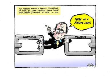 McCully rebuts allegations of links between National Party donors and Niue resort contract