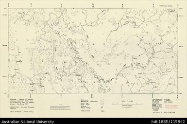 Papua New Guinea, Lower Ramu Area, Tamol, Provisional map, Sheet NMP-58-030, 1958, 1:63 360