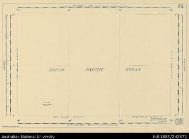 Papua New Guinea, New Guinea and Papua, Base Compilation, Base Compilation Series, Sheet E.a., 1952, 1:600 000