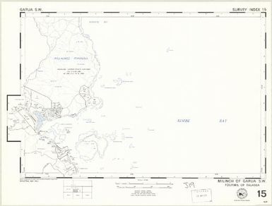 Milinch of ... : fourmil of ... (15 - Fourmil of Talasea - Milinch of Garua SW)