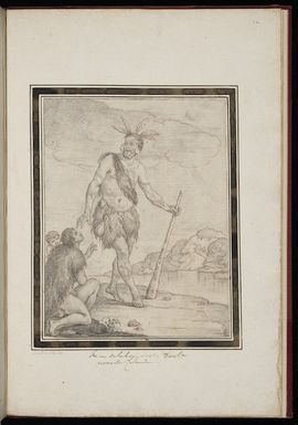 Galimberti, Francesco, 1755-1803 :Homme de la baye Dusky dans la Nouvelle Zelande [1780s?]
