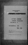 Patrol Reports. Morobe District, Finschhafen, 1959 - 1960