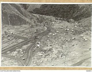 DUMPU AREA, RAMU VALLEY, NEW GUINEA. 1943-11-27. KUMBARUM. HEADQUARTERS, 7TH AUSTRALIAN DIVISION AREA