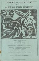 Bulletin de la Société des Études Océaniennes numéro 100