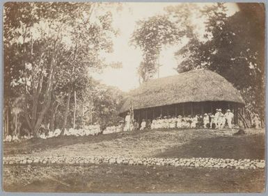 Opening of Avele School, 12 June 1924