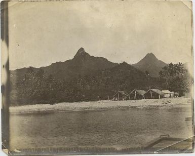 View of harbour, Rarotonga