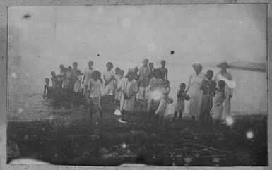 Farewell party at Mulinu'u, Samoa. From the album: Skerman family album