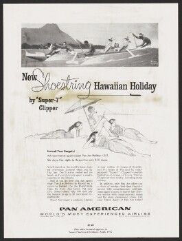New Shoestring Hawaiian Holiday by "Super 7" Clipper