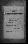 Patrol Reports. East Sepik District, Maprik, 1953 - 1956