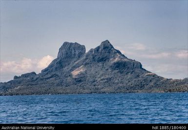 Tahiti - view of island
