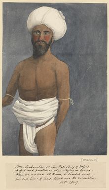 Seru Thakombau [Seru Epenisa Cakobau], 1815 - 83; King of  Fiji, 1852-74