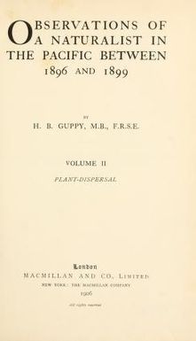 Observations of a naturalist in the Pacific between 1896 and 1899