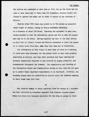 Kimmel, Husband E., Reports: Navy Court of Inquiry, Pearl Harbor Report, August 29, 1945