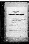 Patrol Reports. Eastern Highlands District, Kainantu, 1944 - 1949