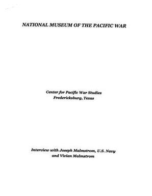 Oral History Interview with Joseph and Vivian Malmstrom, May 22, 2004