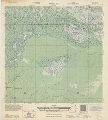 Special map, northeast New Guinea (Marnge , front)